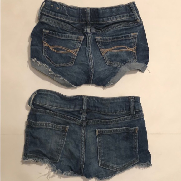 Cut Off Jean Shorts, Abercrombie & DL 1961, sz 7 - Picture 9 of 9